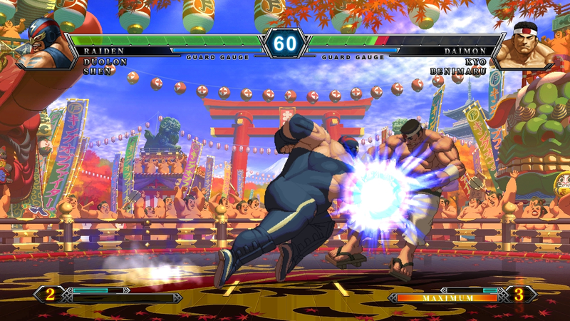 Illustration for article titled The First King of Fighters XIII Screen Shots Bust Out